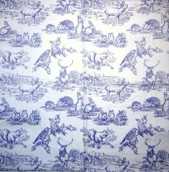 045 Tiere Herbst - 3-lagig - Atelier